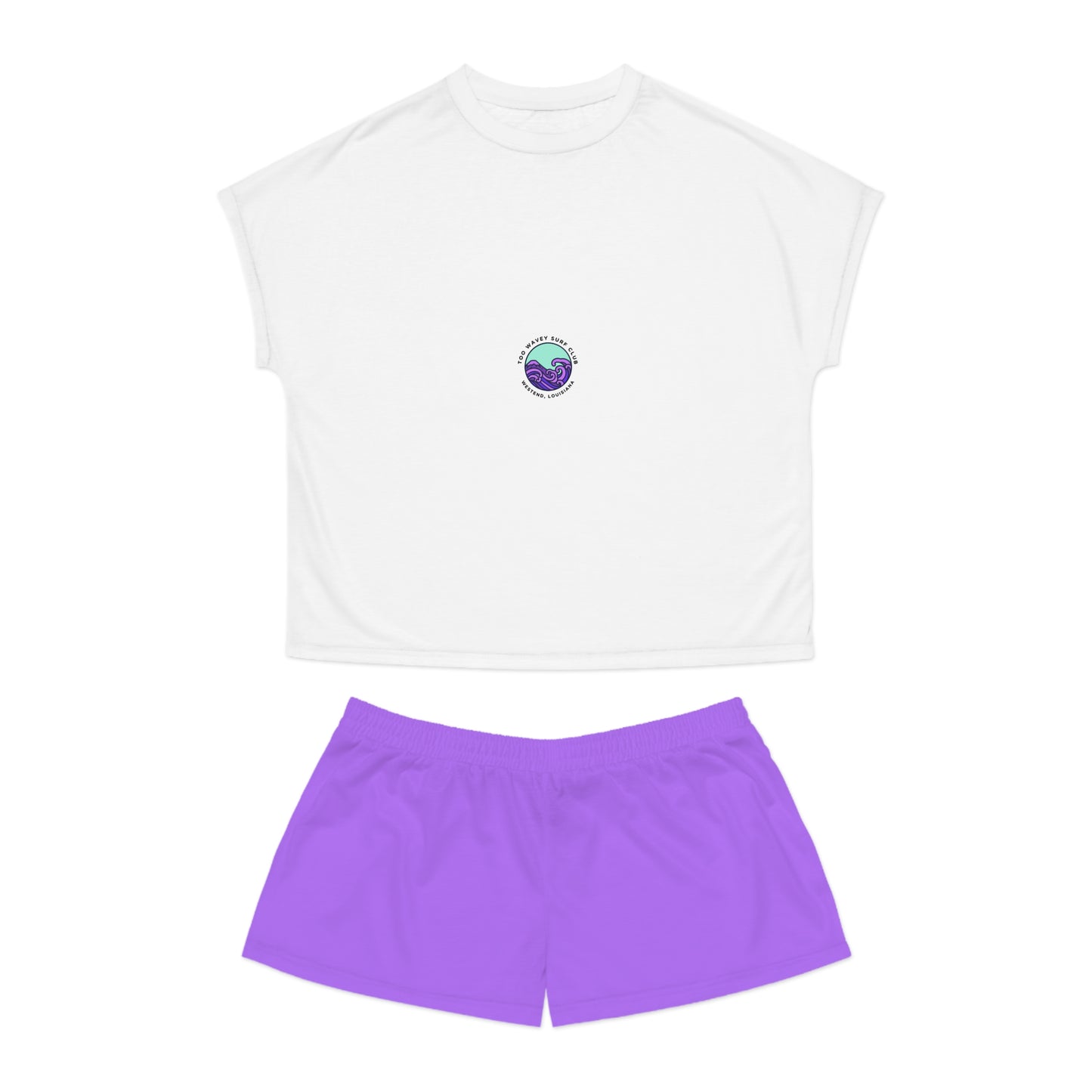 Women's “SURFBOARD” Short Pajama Set