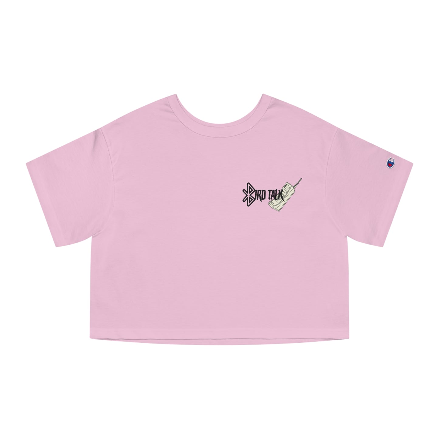 Champion x MYTWINFOREVER “BIRDTALK” Women's Heritage Cropped T-Shirt