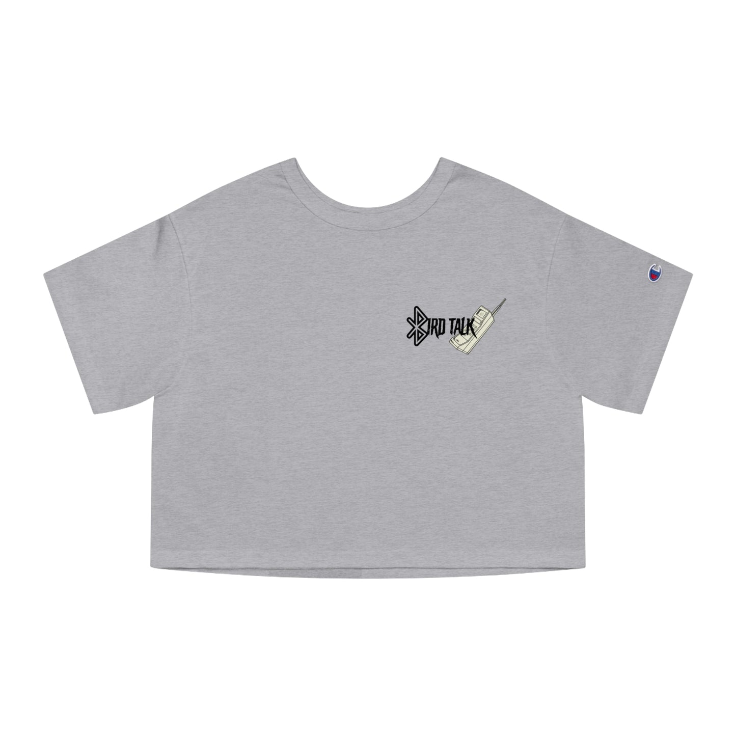 Champion x MYTWINFOREVER “BIRDTALK” Women's Heritage Cropped T-Shirt