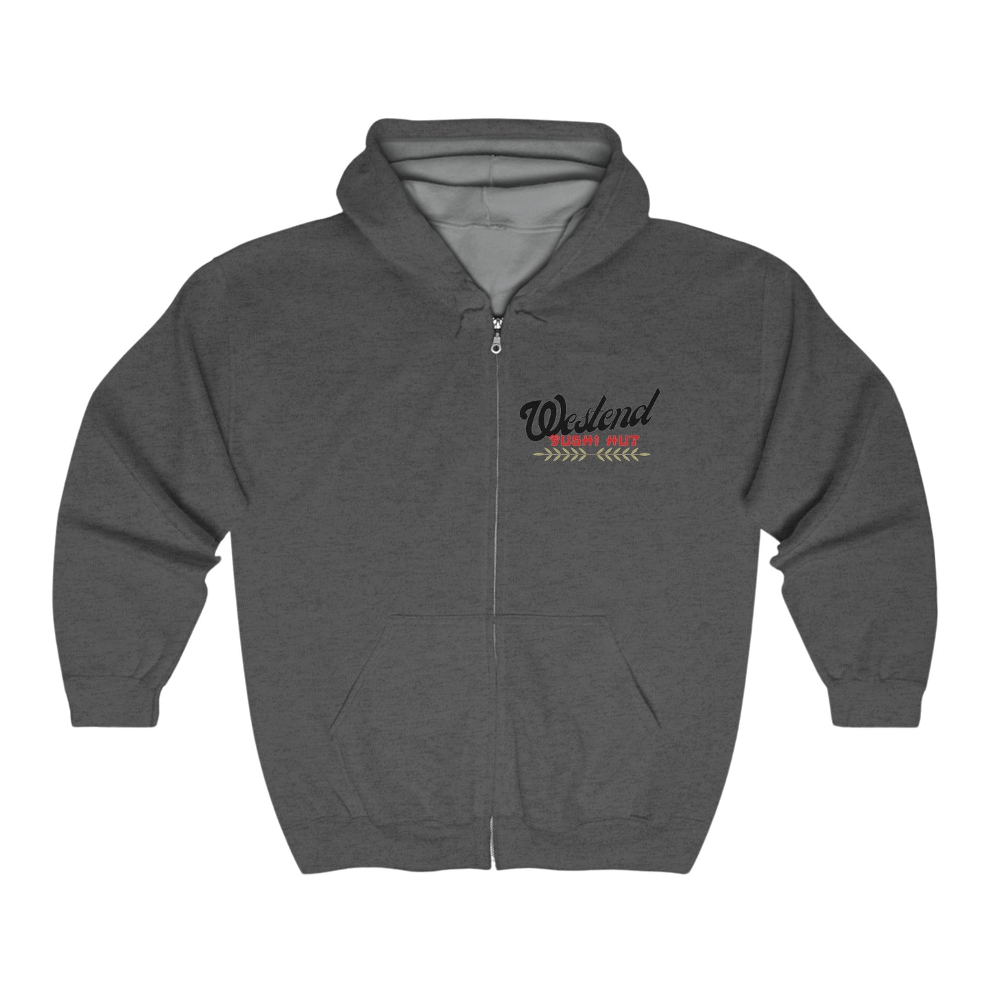 “WESTENDSUSHIHUT” Unisex Heavy Blend™ Full Zip Hooded Sweatshirt