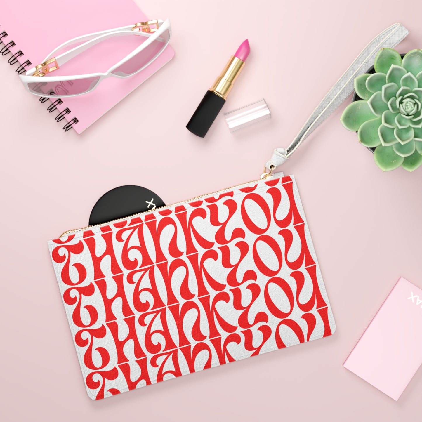 “THANKYOU” Clutch Bag
