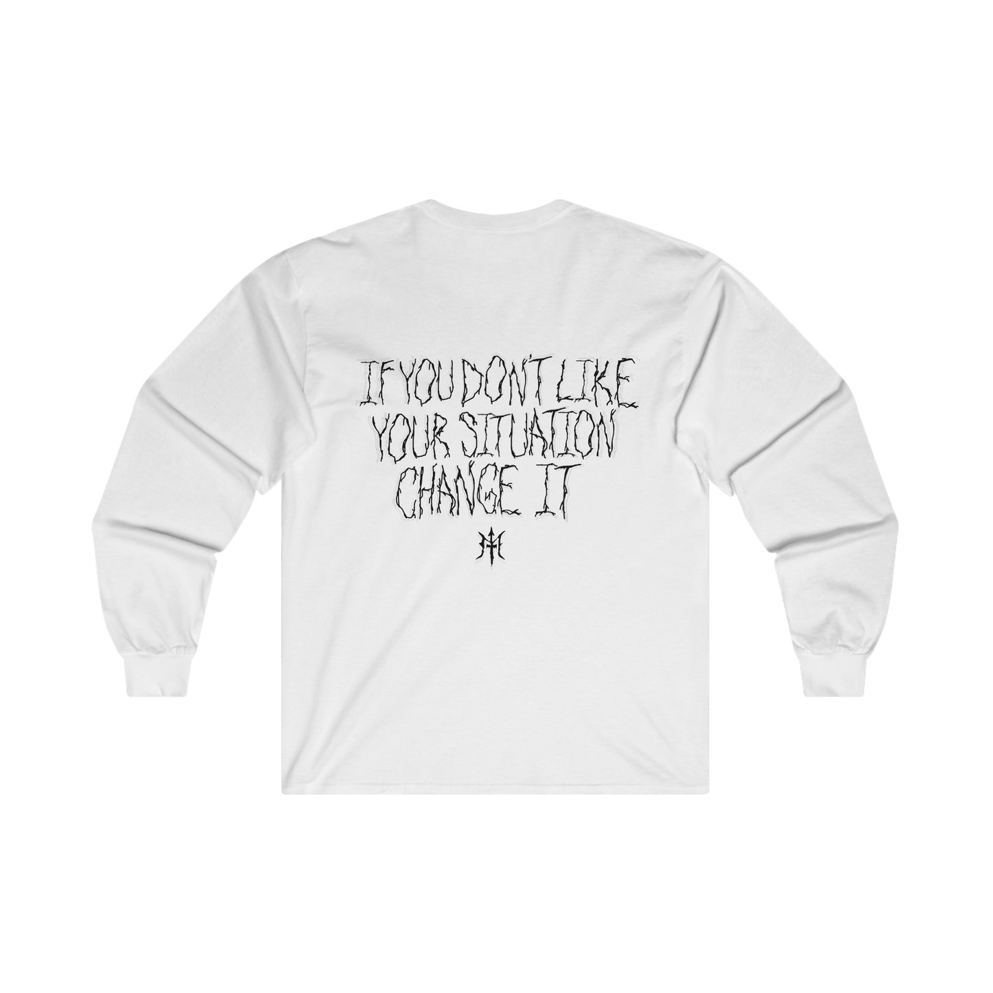 “MYTWINCARES” Cotton Long Sleeve Tee