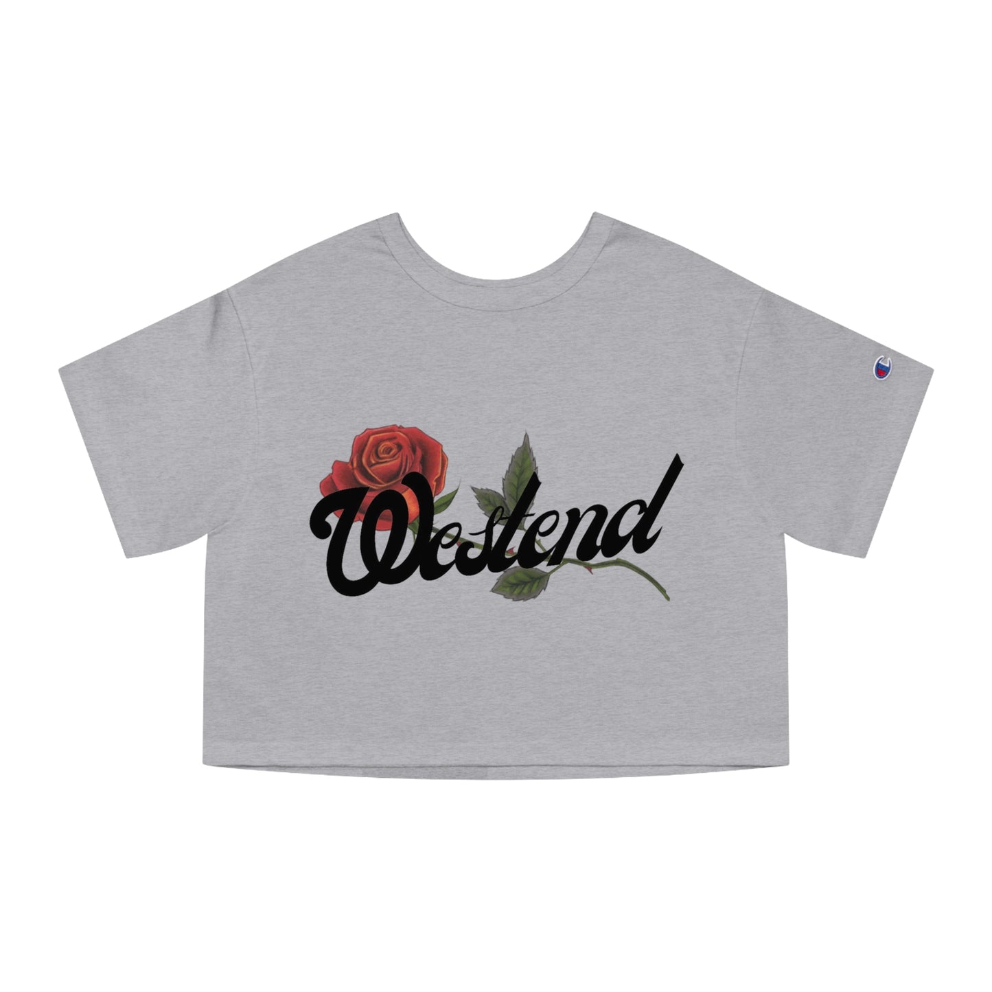 Champion x MYTWINFOREVER “WESTENDWITLOVE” Women's Heritage Cropped T-Shirt