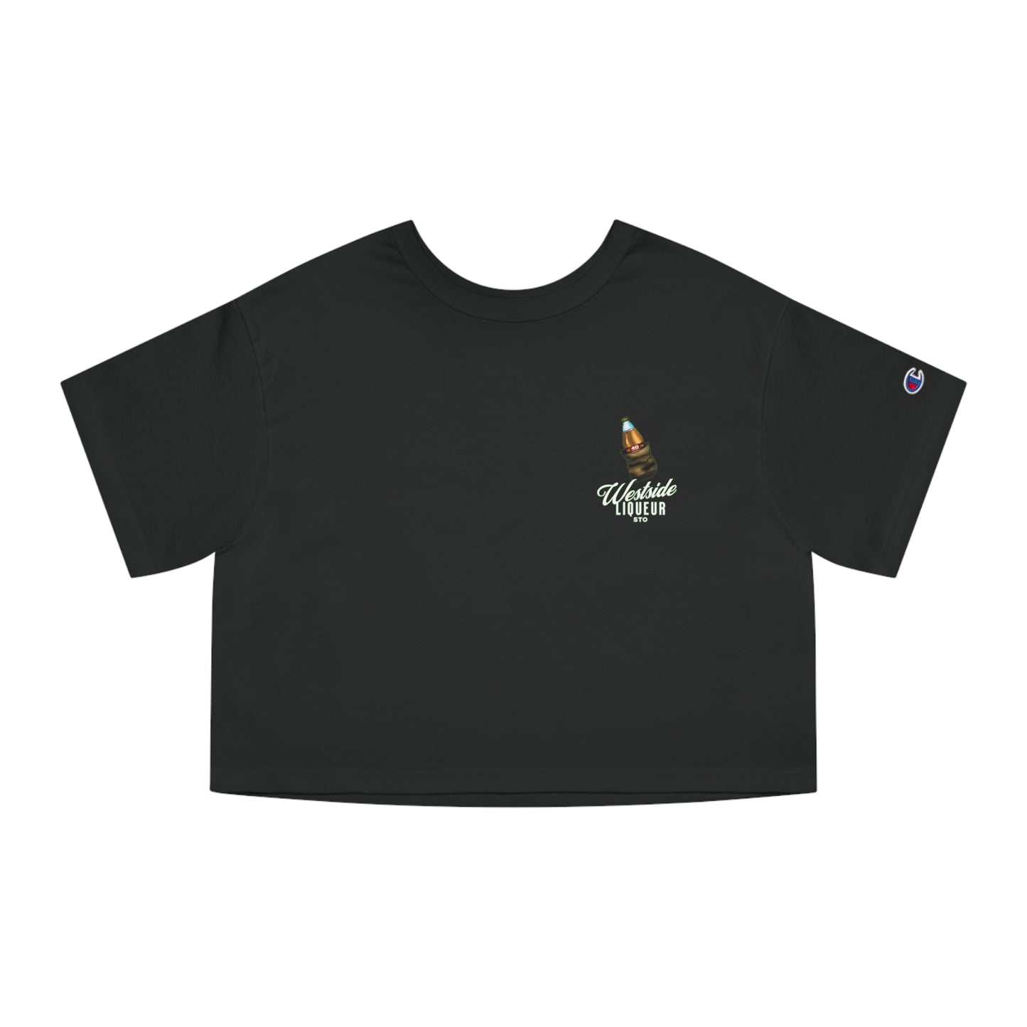 Champion x MYTWINFOREVER “WESTENDLIQUEURSTO” Women's Heritage Cropped T-Shirt