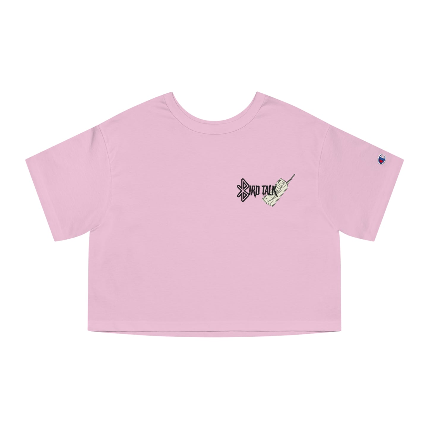 Champion x MYTWINFOREVER “BIRDTALK”  Women's Heritage Cropped T-Shirt