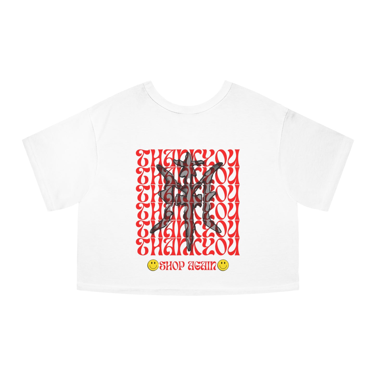 Champion x MYTWINFOREVER “SUSHIHUT” Women's Heritage Cropped T-Shirt