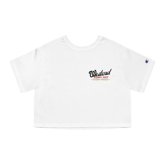 Champion x MYTWINFOREVER “SUSHIHUT” Women's Heritage Cropped T-Shirt