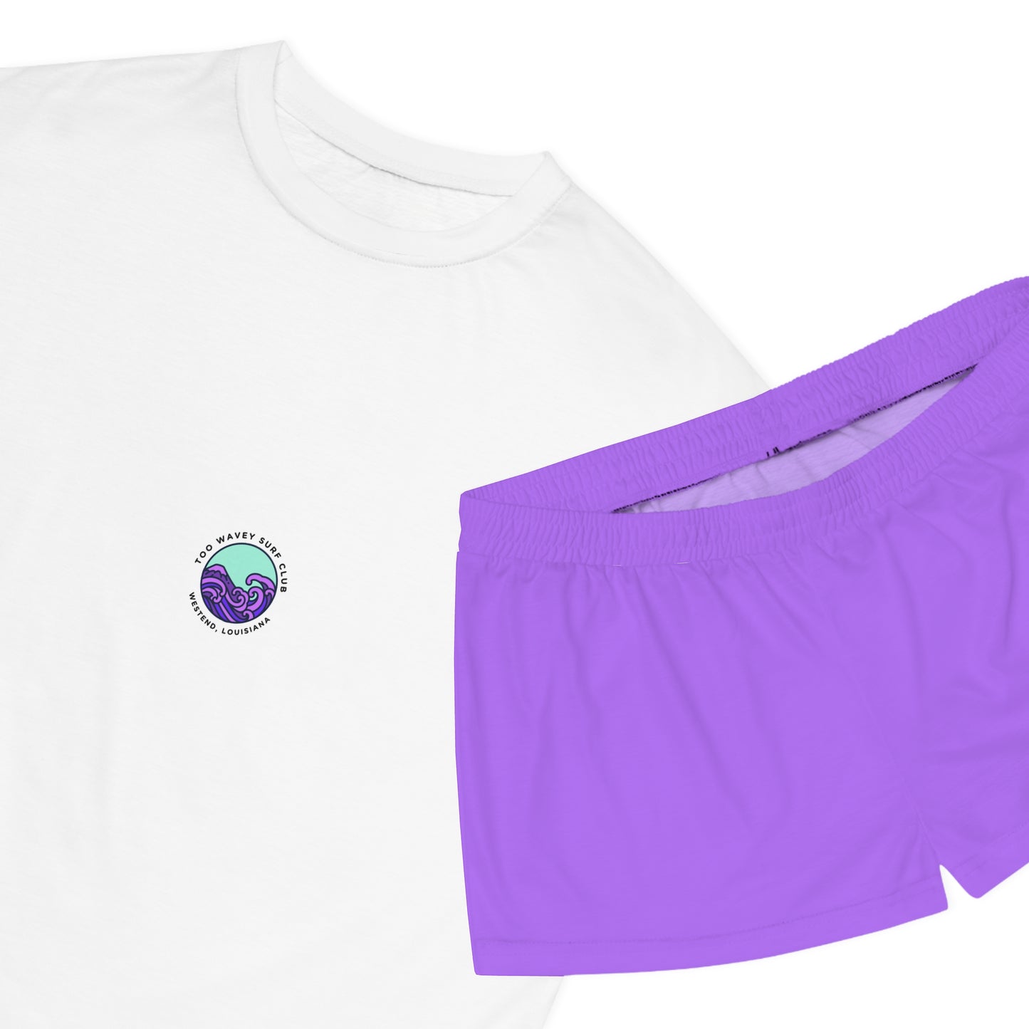 Women's “SURFBOARD” Short Pajama Set