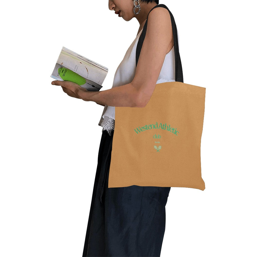 "WESTENDATHLETICCLUB" Canvas Tote Bag